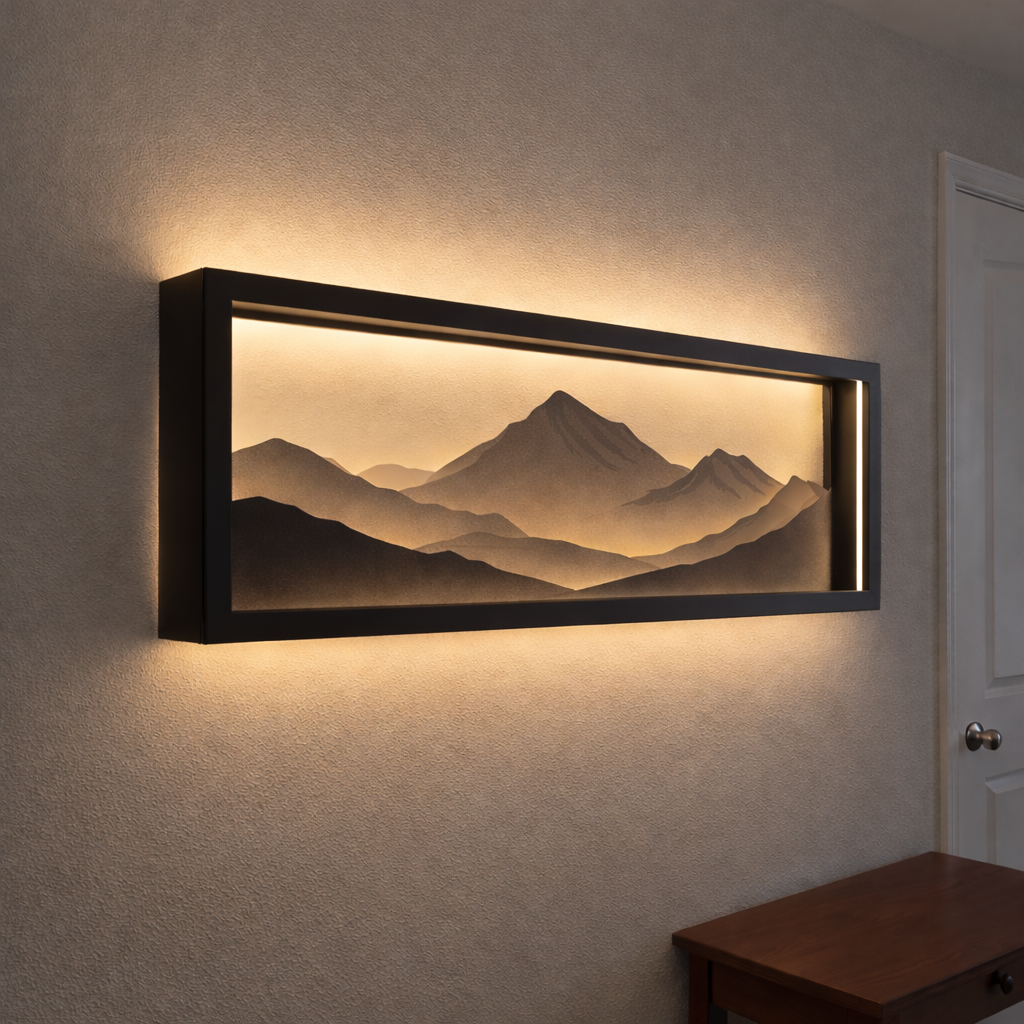 Mountain Light installed
